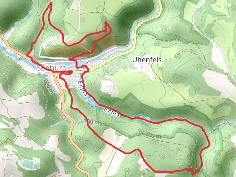 Felsformation and Litstein via Seeburgsteig