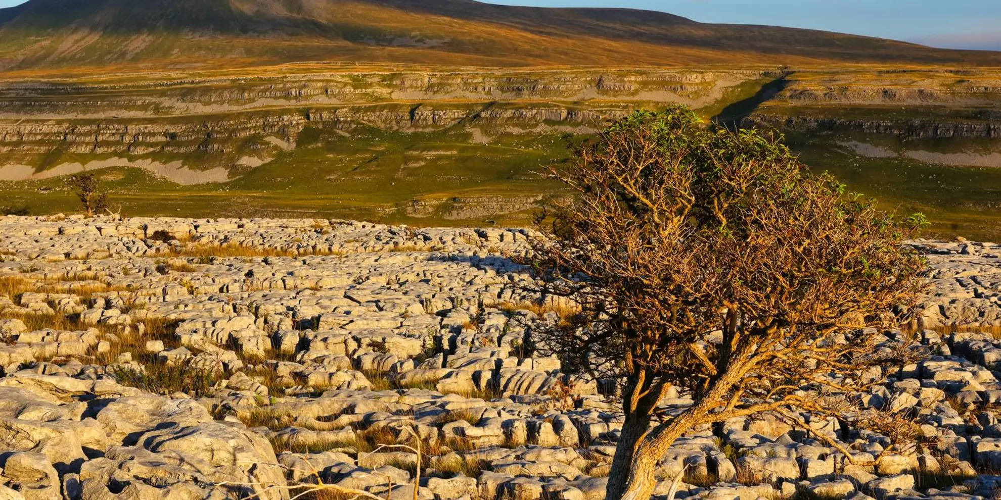 An image depicting the trail Gaping Gill - Ingleborough and Norber from Clapham and its surrounding area.