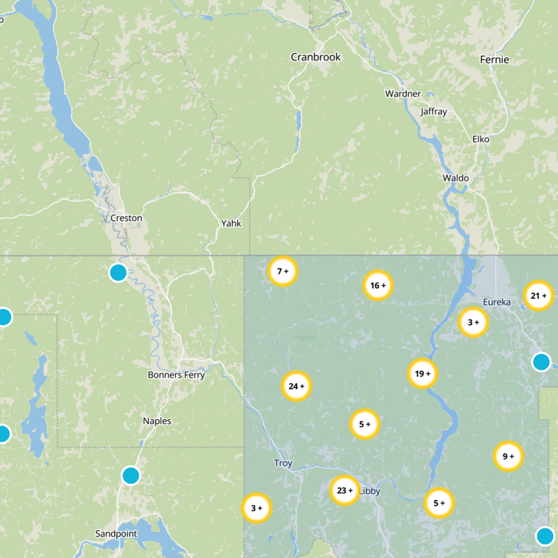 Lincoln County Static Map