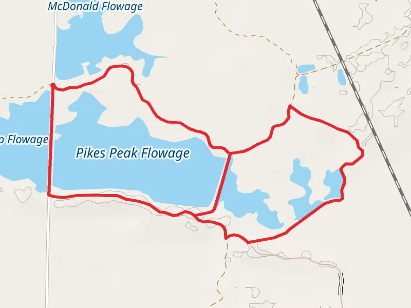 Pikes Peak Flowage Loop
