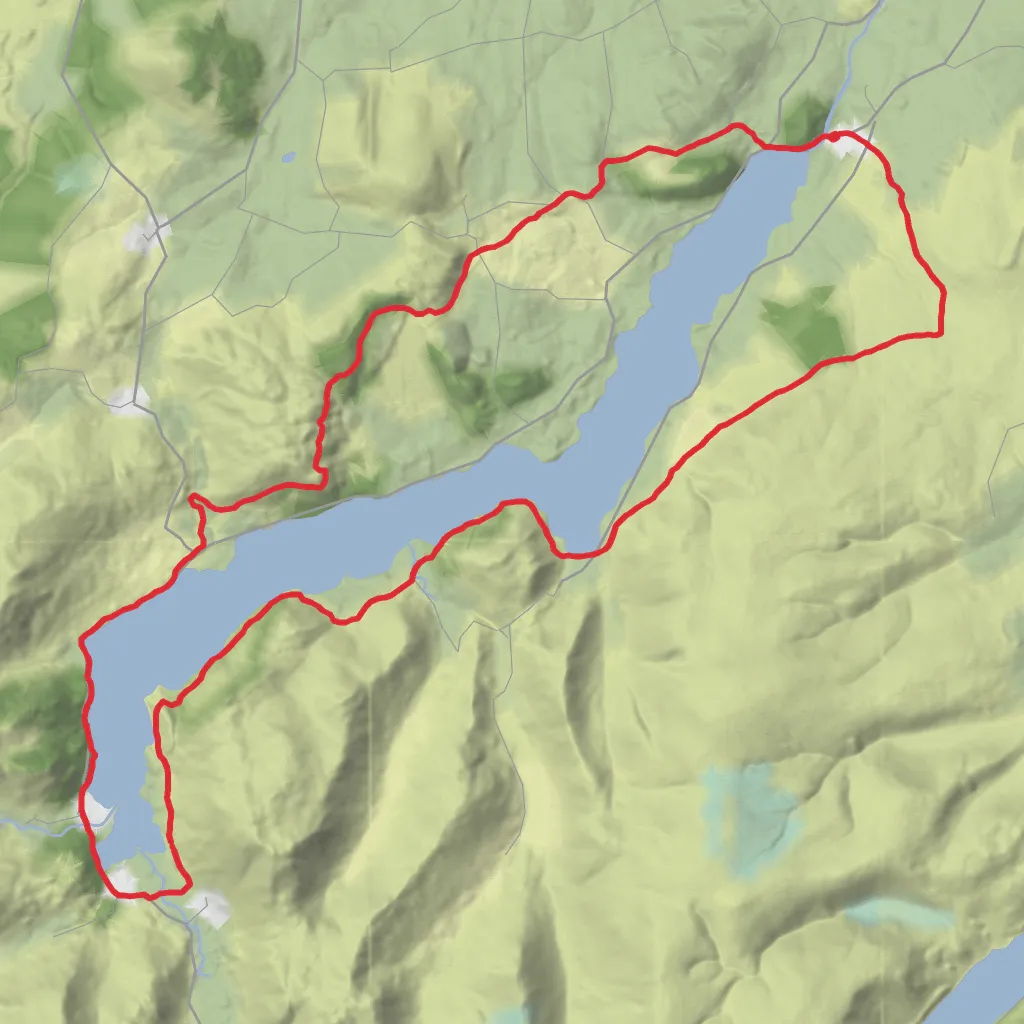 Ullswater Way mobile static map