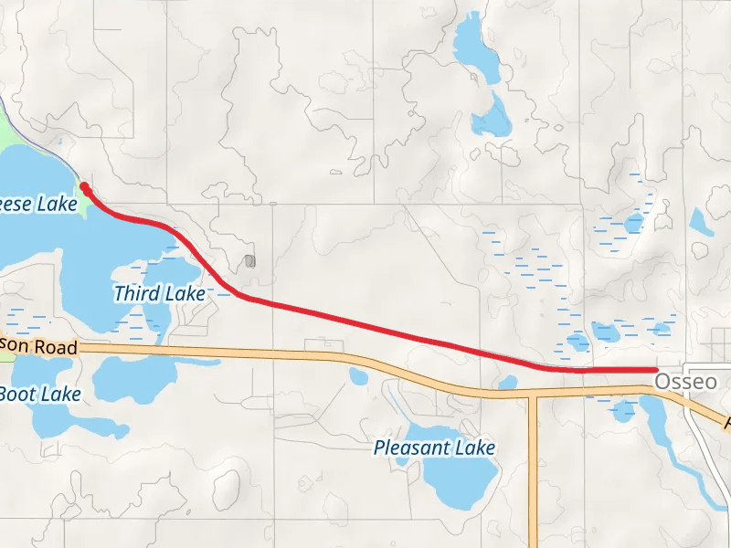 Baw Beese Trail from Baw Beese Lake