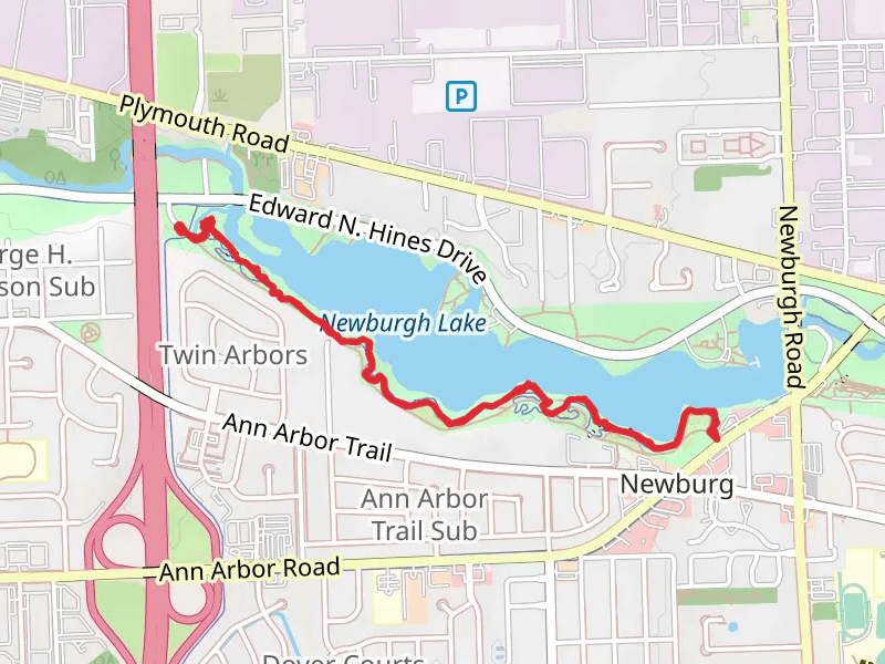 Lakeview Trail EB and WB