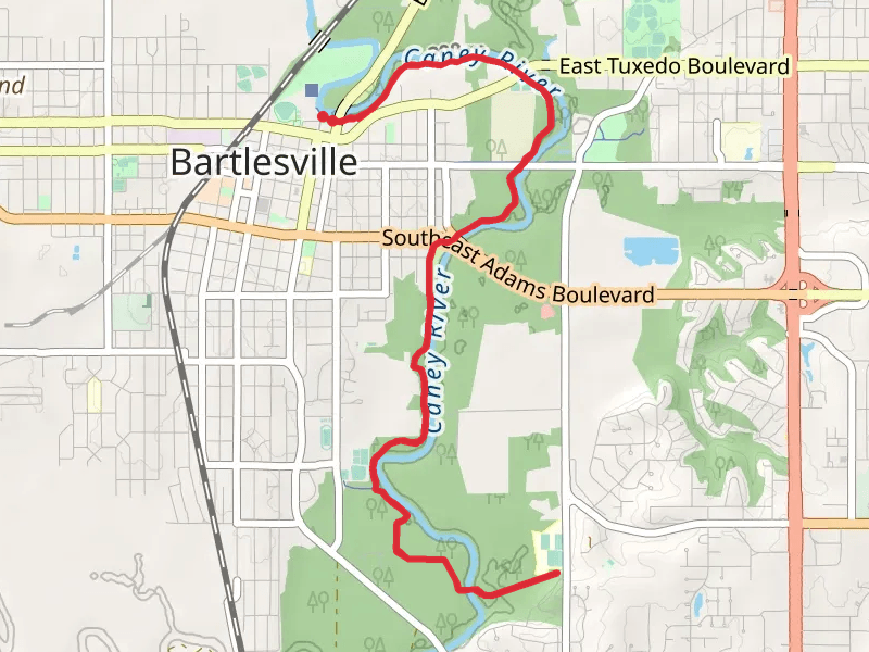Pathfinder Parkway and Caney River Walk