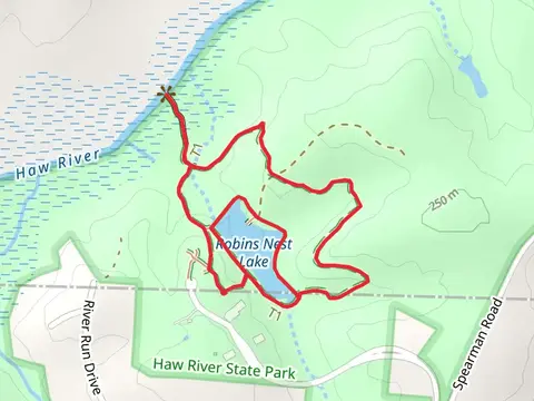 Robins Nest Lake - Piedmont Loop Trail