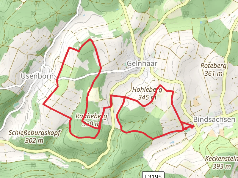 Taufsteinweg and Hessenweg 2 Loop