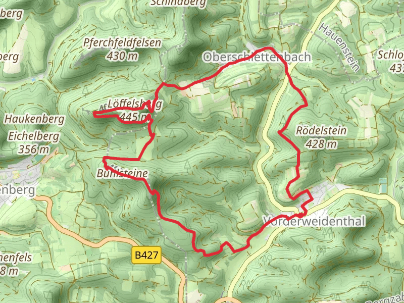 Rotsandsteinweg and Buehlhofweg