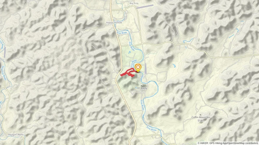 Old Horse Trail, Foshee Trail and Crystal Cave Loop Trail
