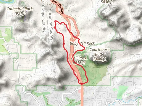 Slim Shady, Templeton and Bell Rock Pathway Loop Trail