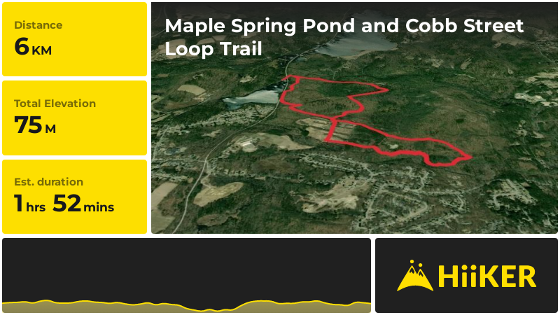 Maple Spring Pond and Cobb Street Loop Trail | Worcester County | Mass