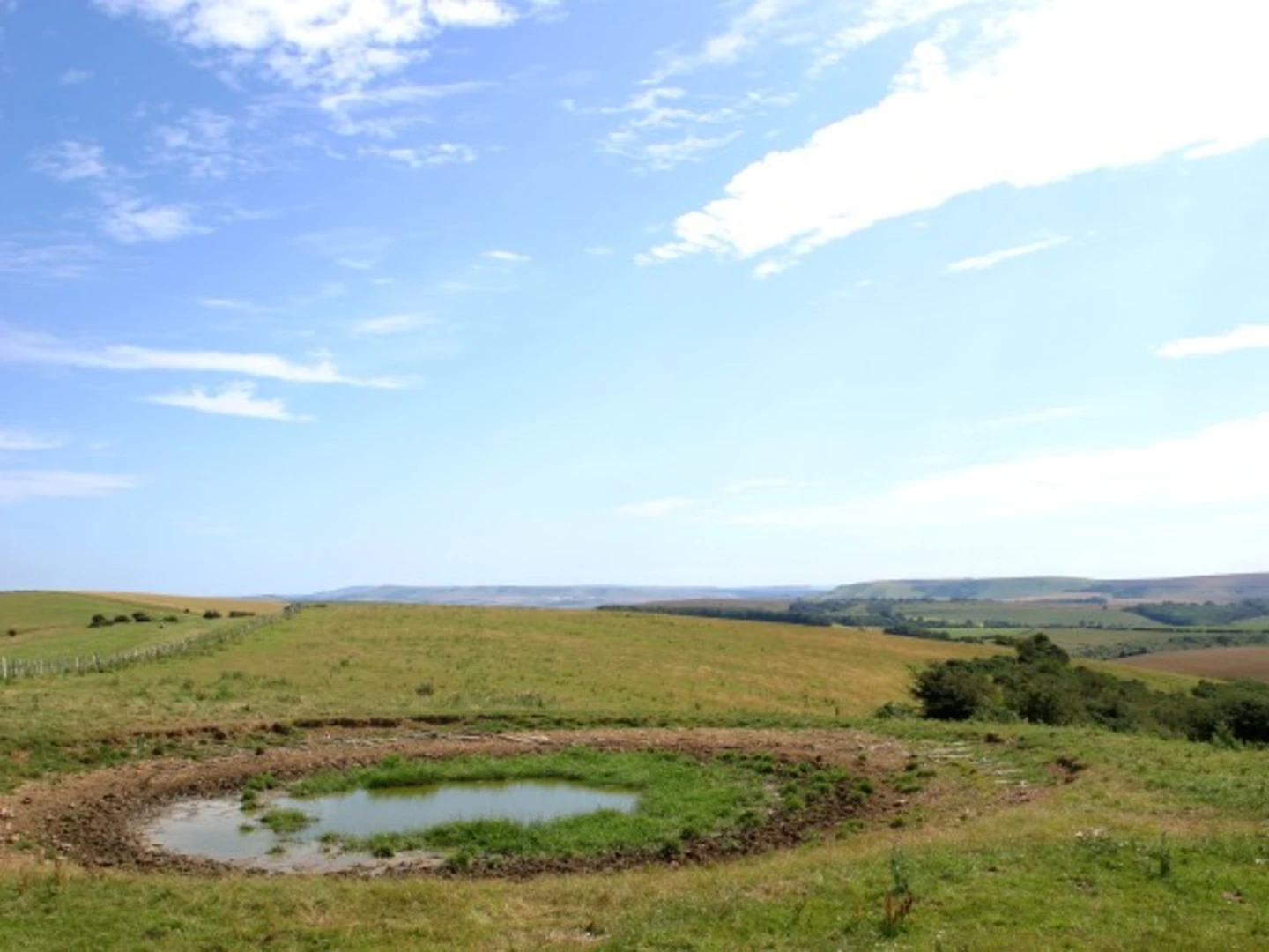 An image depicting the trail Keymer to Lower Standean Loop and its surrounding area.