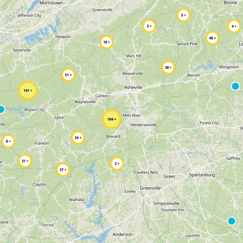 Henderson County Static Map