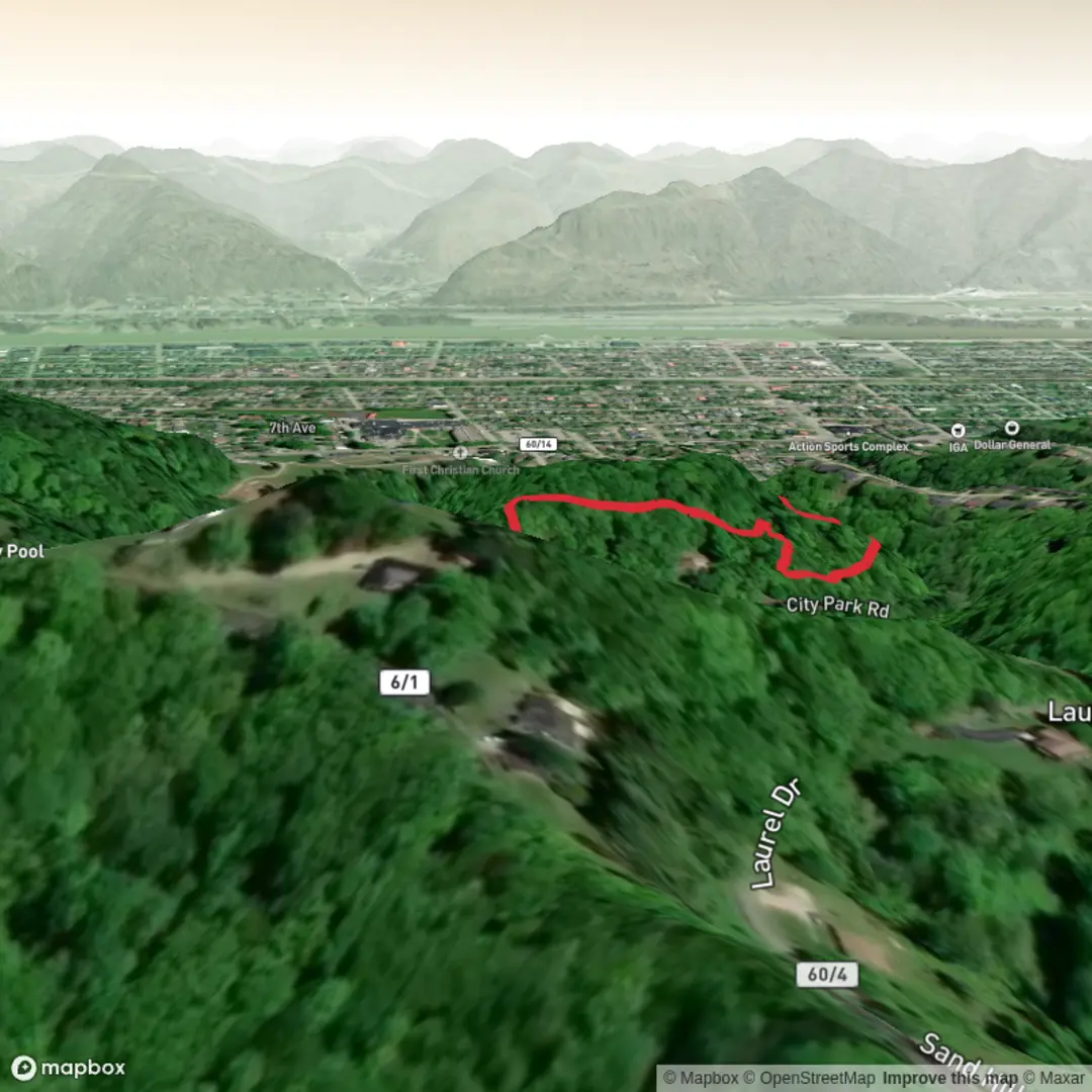 An image depicting the trail Rotc Trail and its surrounding area.