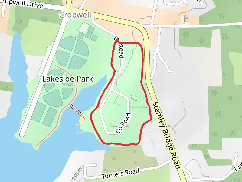 Logan Martin Lakeside Park Loop