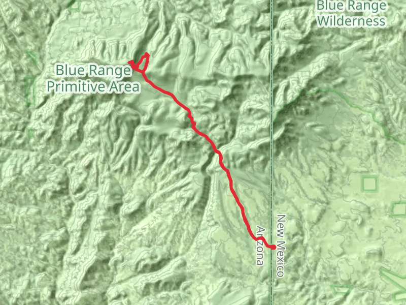 Bear Mountain via Little Blue Trail