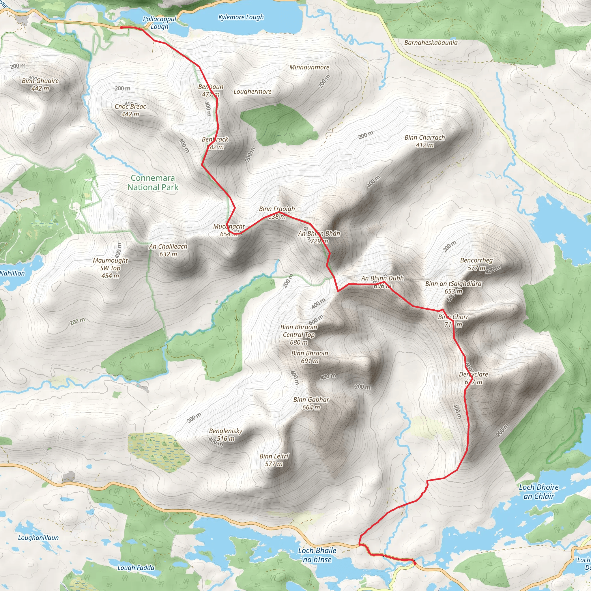 Twelve_Bens_Traverse_1 mobile static map