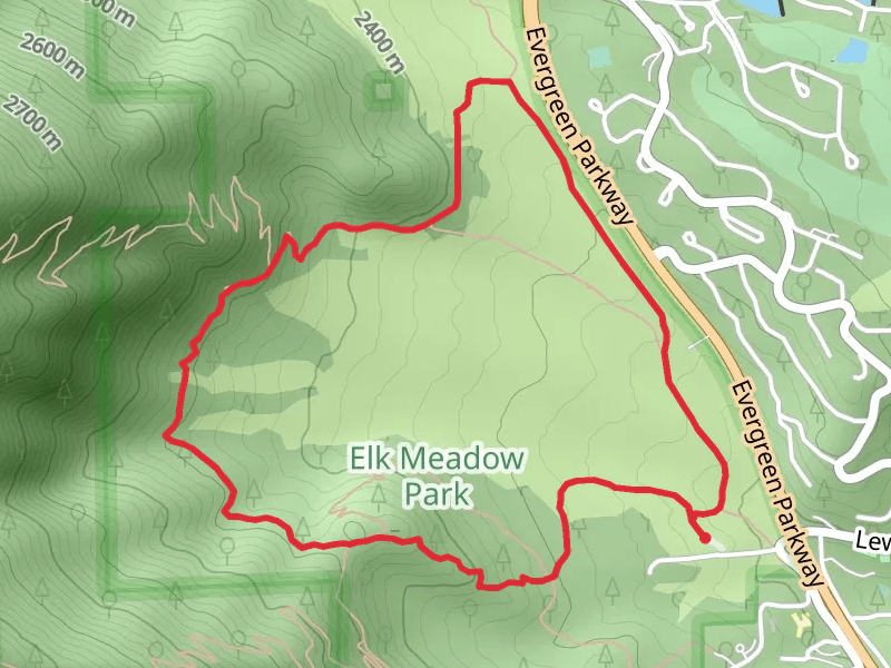Sleepy S - Meadow View - Painter's Pause Loop Trail
