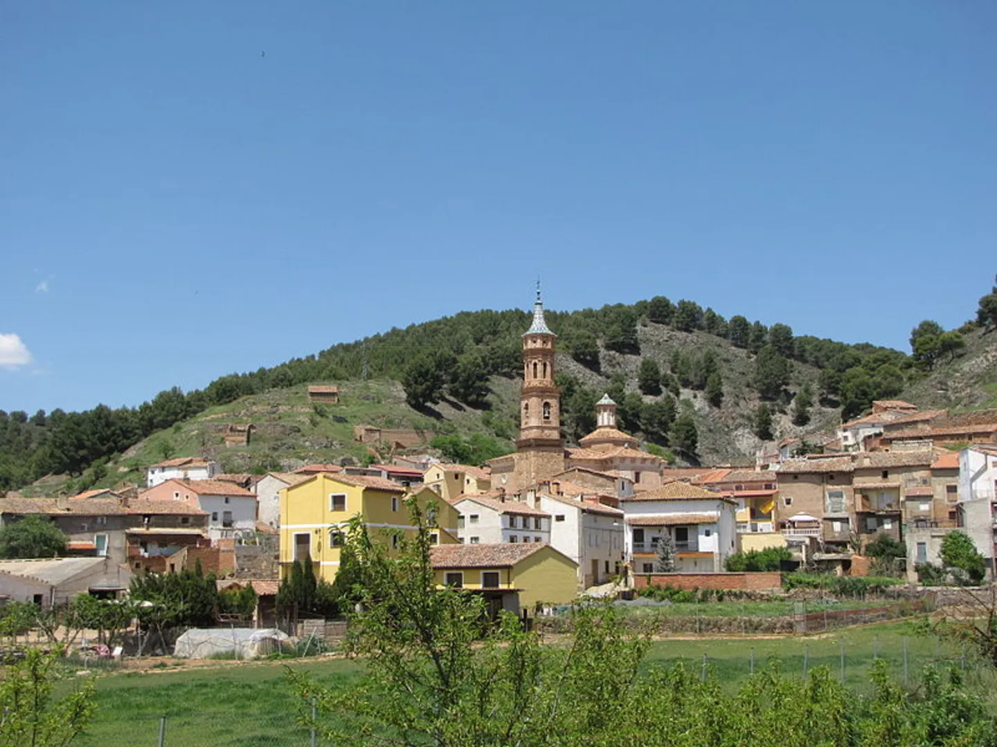 An image depicting the trail Manchones - San Mamés PR Z 50 and its surrounding area.