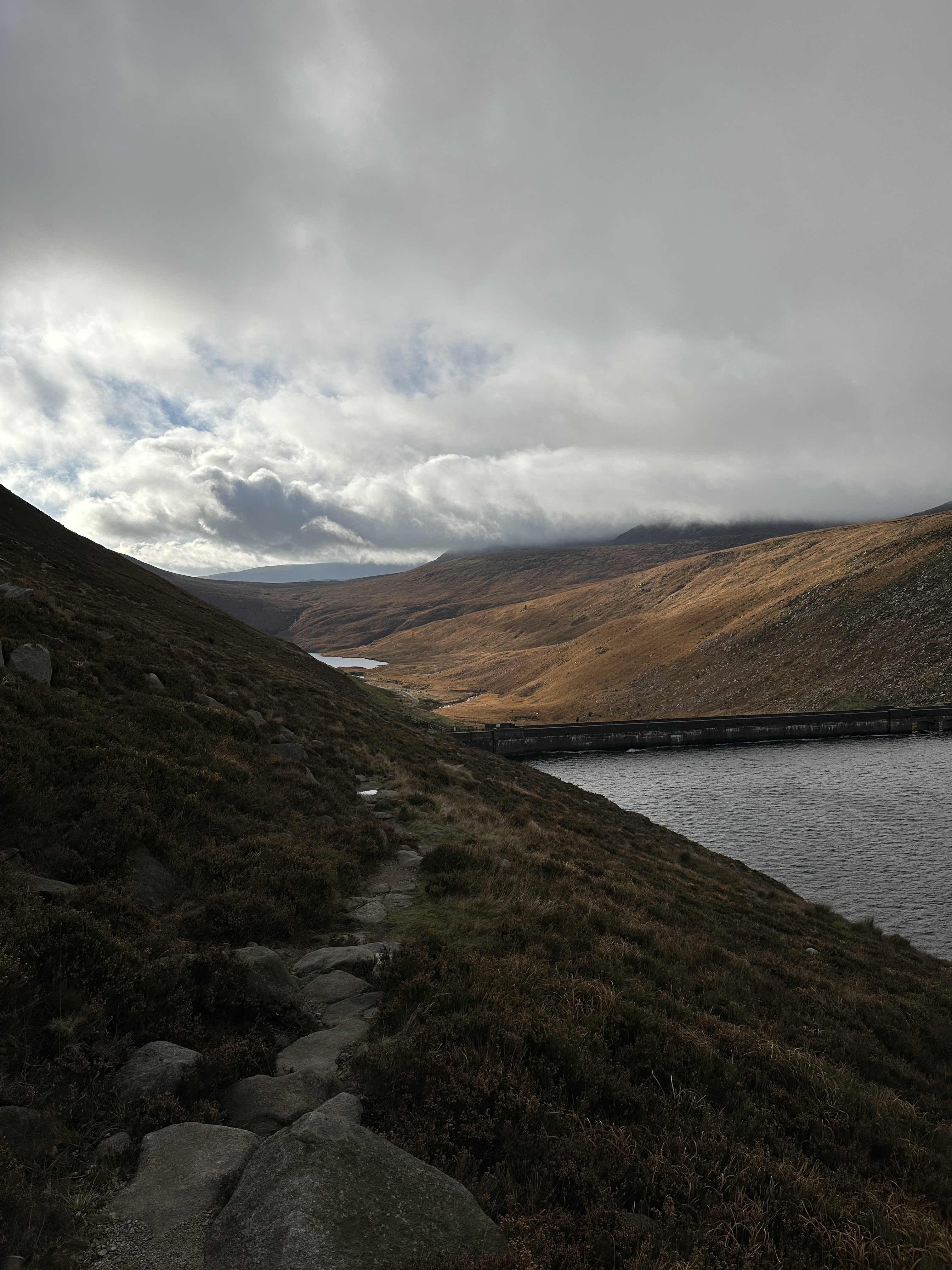 A map preview of the recording Silent Valley Walk.