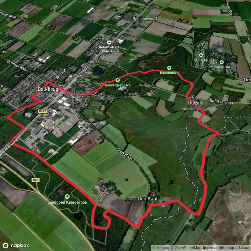 Haardennen, Holtberg and Den Kaat Loop
