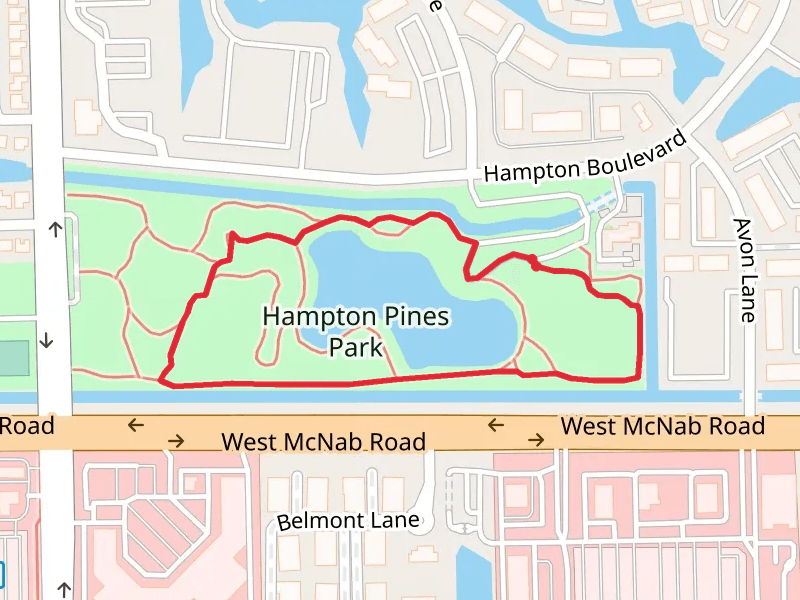 Hampton Pines Park Loop