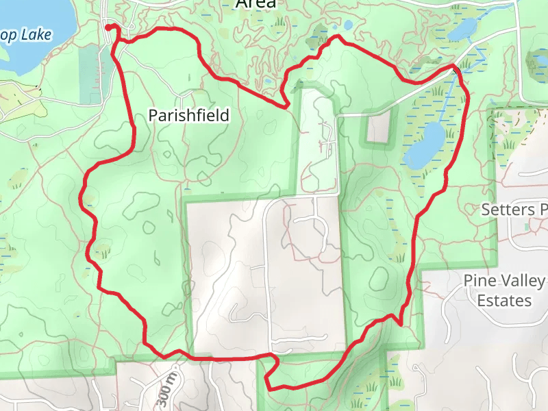 Penosha Hiking Loop Trail