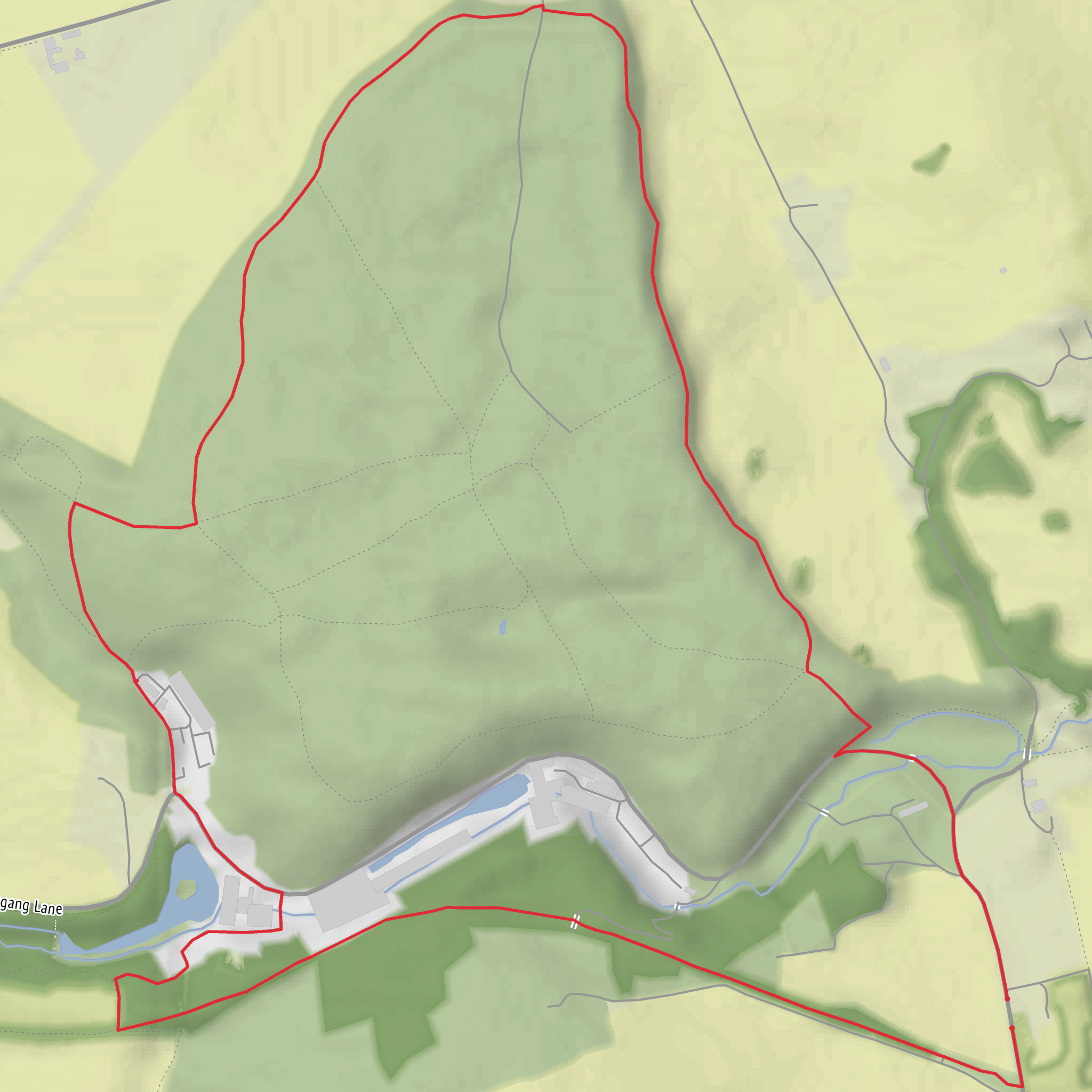Pleasley Vale Woodland Hike Mill View mobile static map