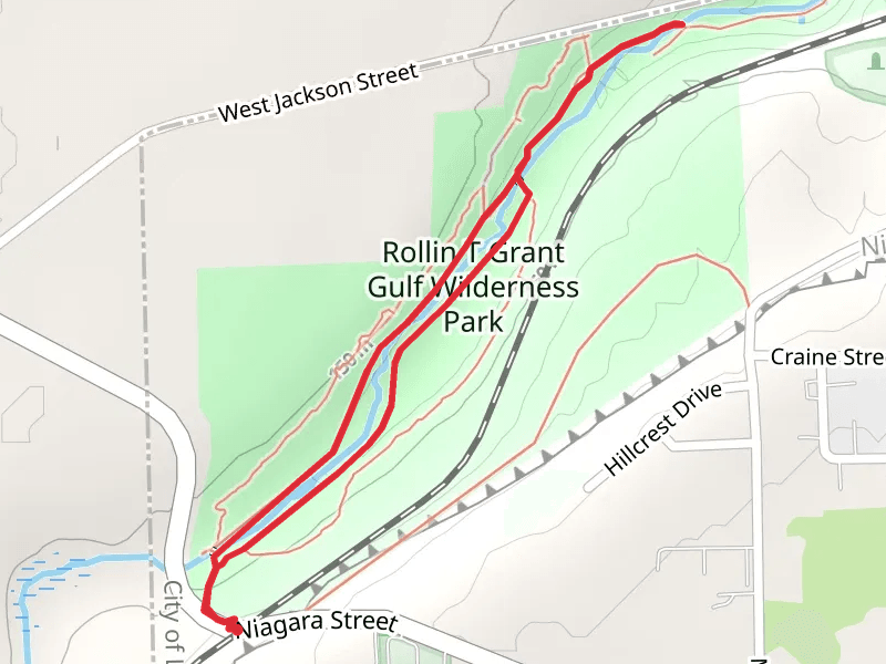 Eighteenmile Creek West Branch Loop