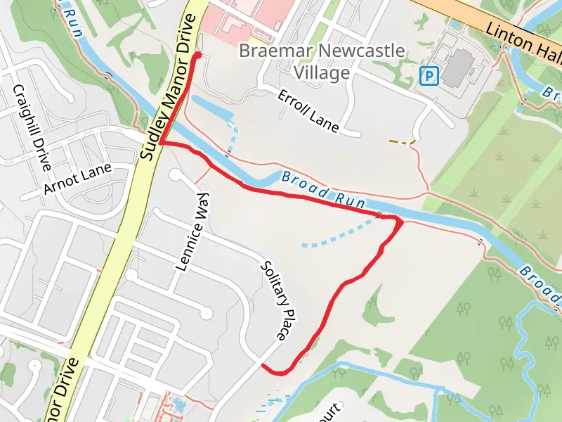 Board Run and Braemar Trail