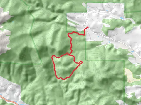 Forest Road 105 and Crow Gulch Loop