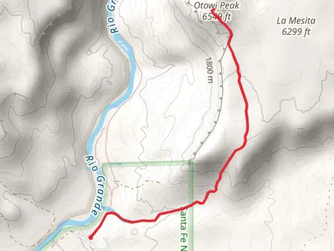 Otowi Peak Trail