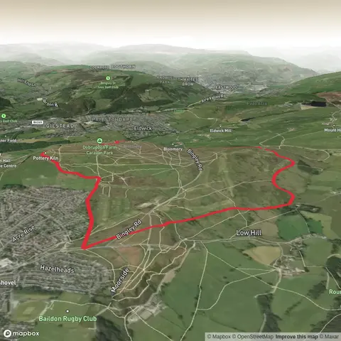 Hike from Baildon via Bracken Hill and Hope Hill