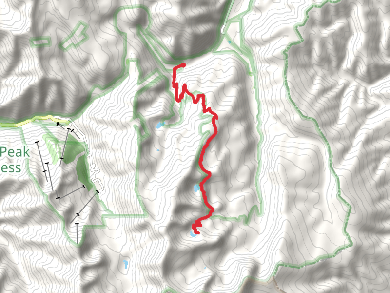 Horseshoe Lake and Lost Lake