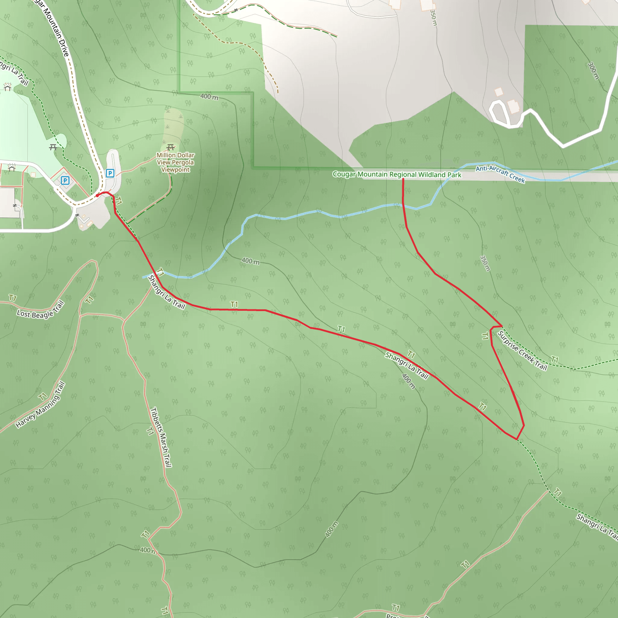 Goode's Corner and Shangri-La Trail | King County | Washington