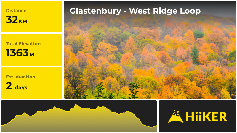 Glastenbury - West Ridge Loop | Bennington County | Vermont