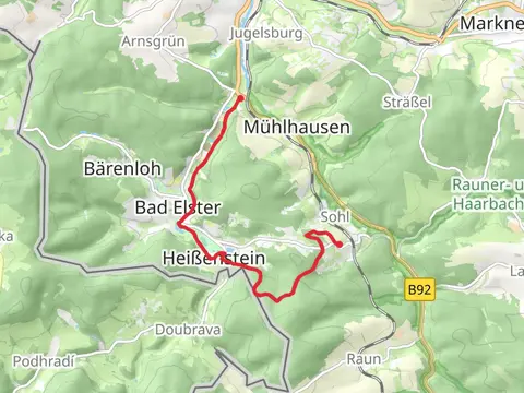 Sohl to Muhlhausen Walk via Luisa See