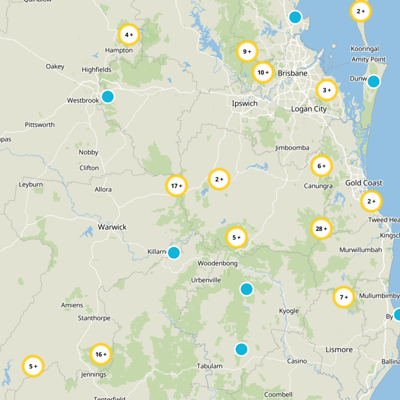 Moogerah Static Map