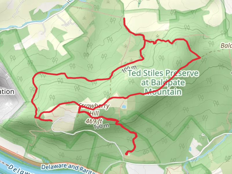 Strawberry Hill and Ridge Trail