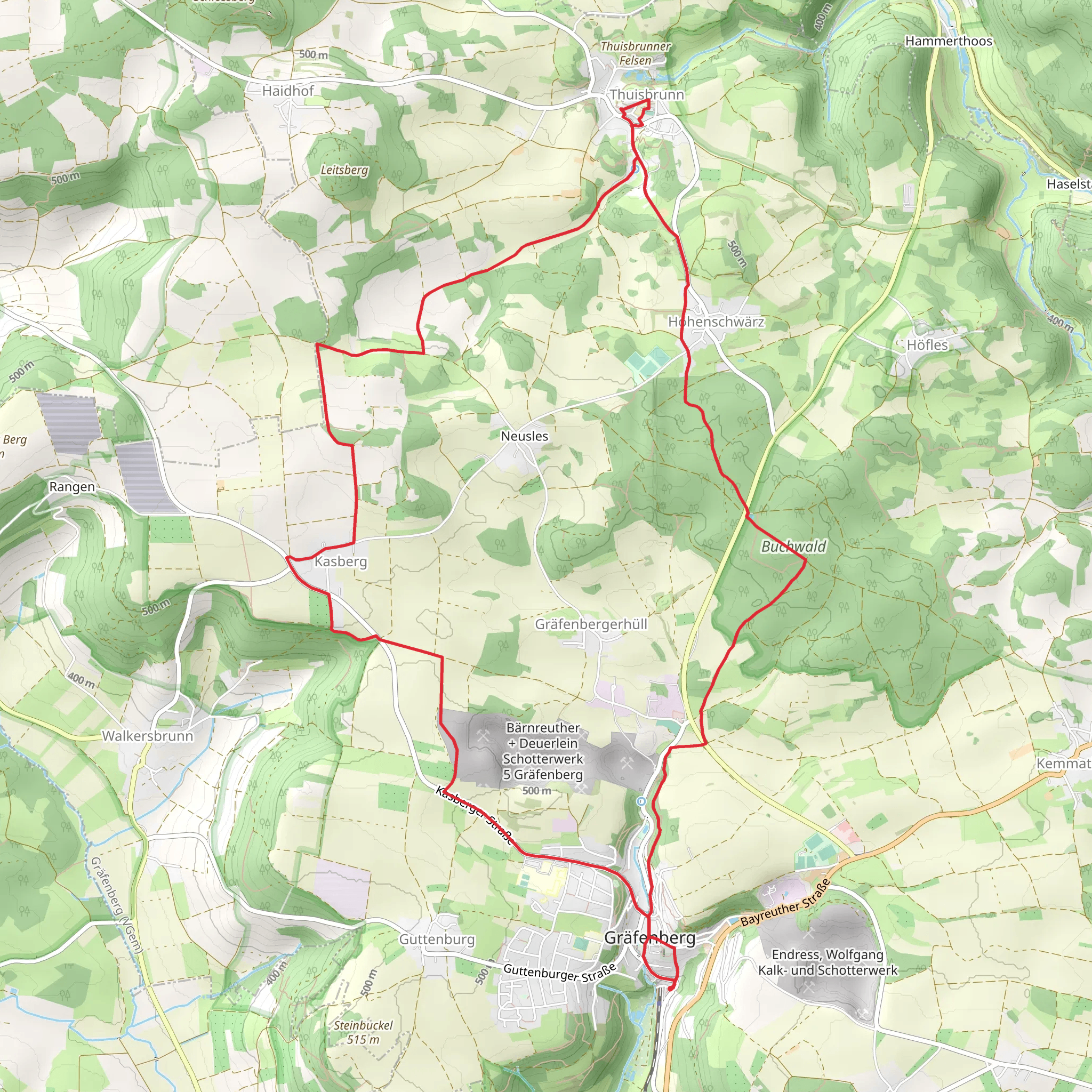 Grafenberg and Thuisbrunn Loop | Forchheim | Germany