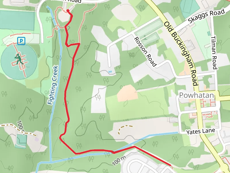 Ampitheater and Lower Fighting Creek Trail