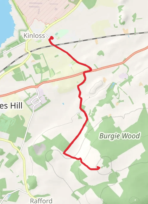 Moray Cycling mobile static map