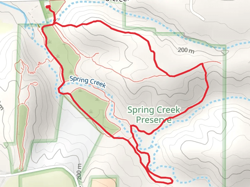 Old Fields, Woodland and North Bluff Loop Trail