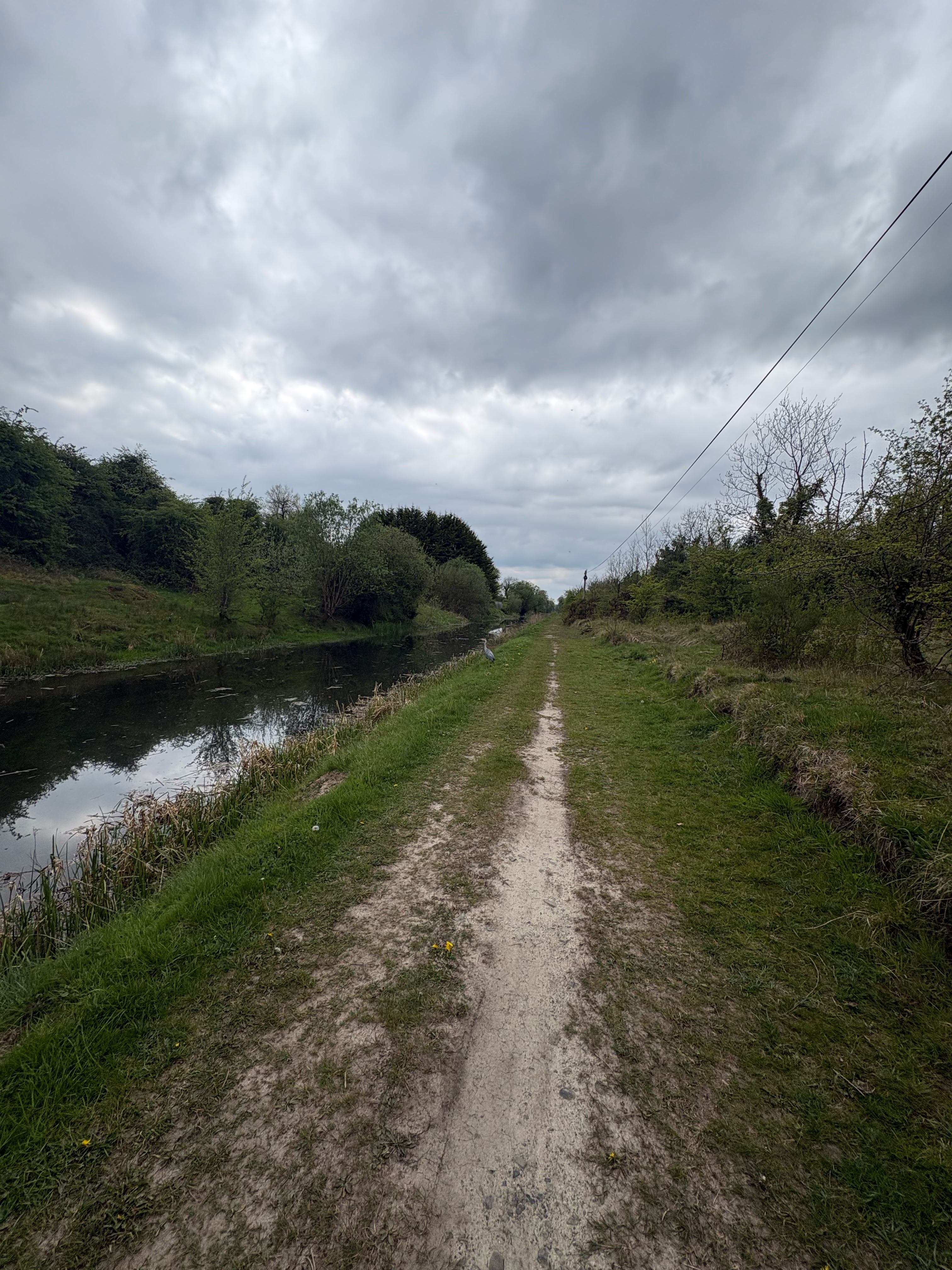 A map preview of the recording Hike from Robertstown to Digby Bridge and back.
