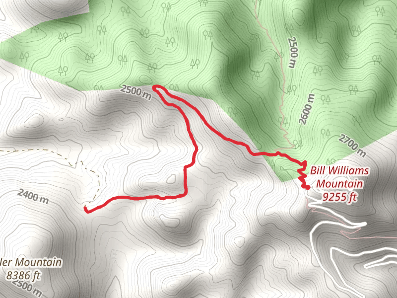 Bixler Saddle Trail