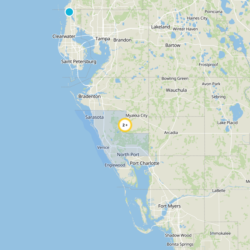 Sarasota County Static Map