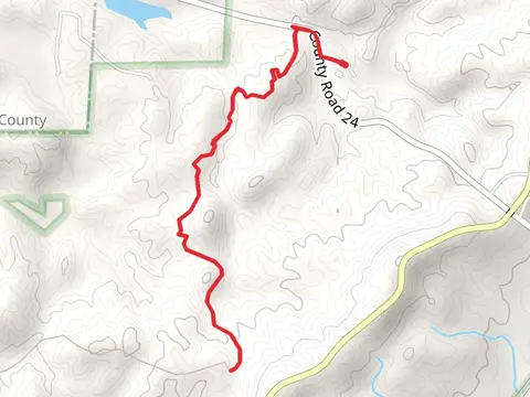Pinhoti Trail from Morgan Lake Road