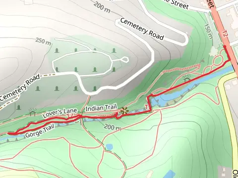 Lover's Lane Loop Trail via Glen Creek
