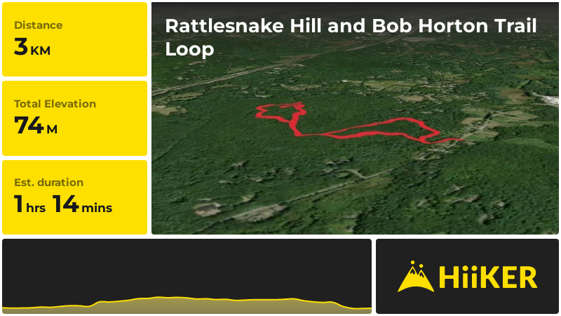 Rattlesnake Hill and Bob Horton Trail Loop | Worcester County | Massac
