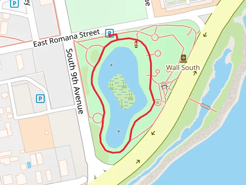 Veterans Memorial Park Loop