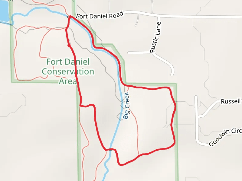 Loop around Big Creek